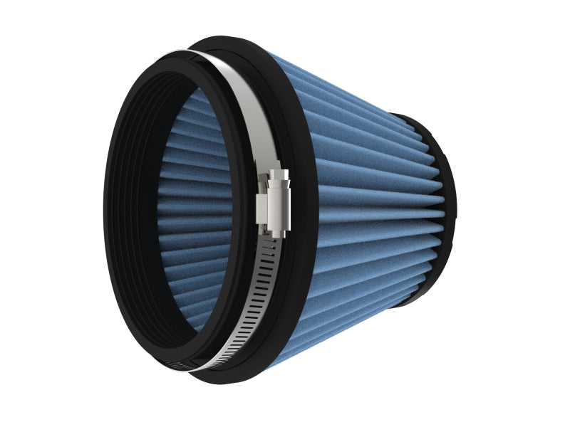 aFe POWER Universal Clamp-On Air Filter w/ D2 Dura-Dry Media - 5.5in F x 7in B x 4.75in T x 5in H - 21-55505V