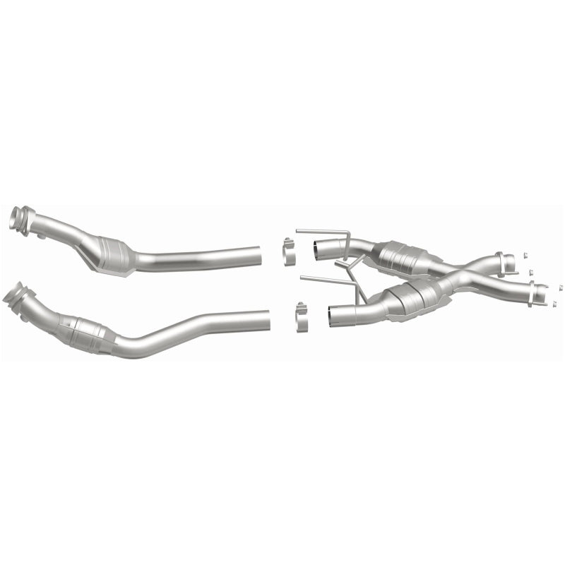 MagnaFlow Direct Fit Catalytic Converter Mustang X-Pipe 86-93 50-Sta - 93332