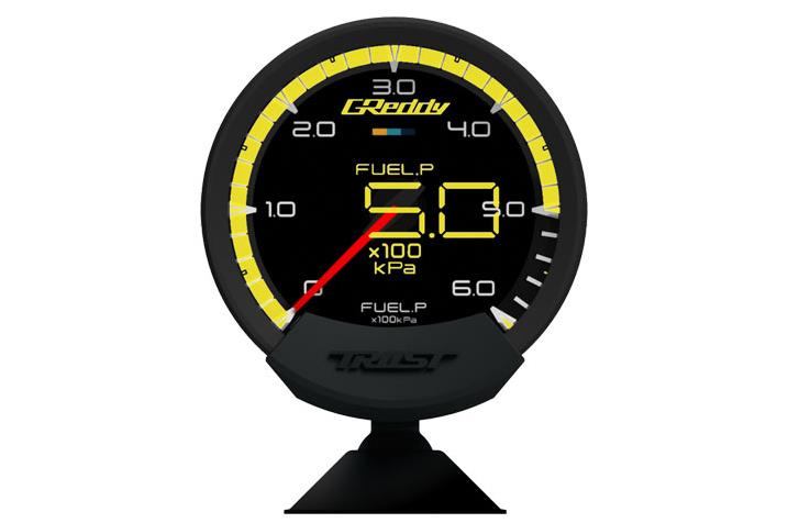 GReddy Sirius Unify Fuel Pressure Gauge Set (Sirius Meter w/Fuel Press Sensor Set & Vision Disp) - 16001744