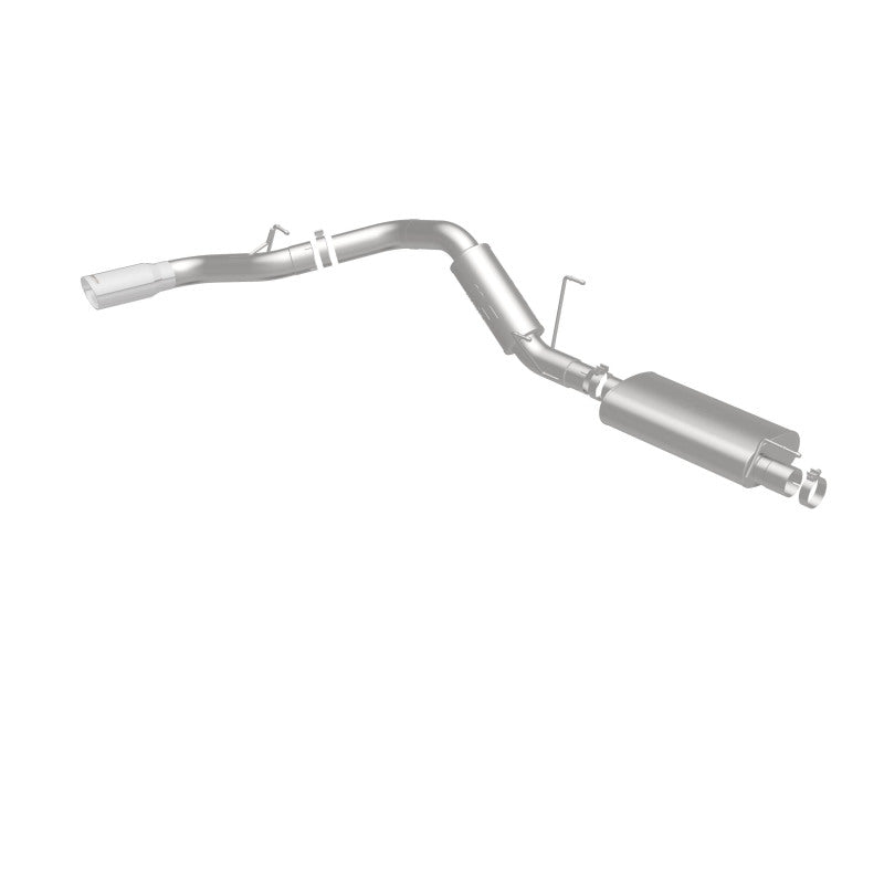MagnaFlow Cat-Back, SS, 4in, Single Pass Side Rear Exit 5in Tip 14-15 Ram 2500 6.4L V8 CC LB/MC SB - 19200