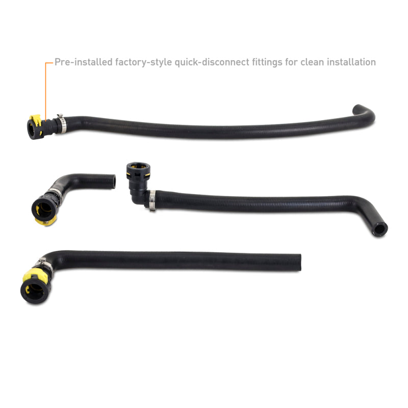 Mishimoto 2023+ Ford Bronco 2.7L Baffled Oil Catch Can System - MMBCC-BR27-23S