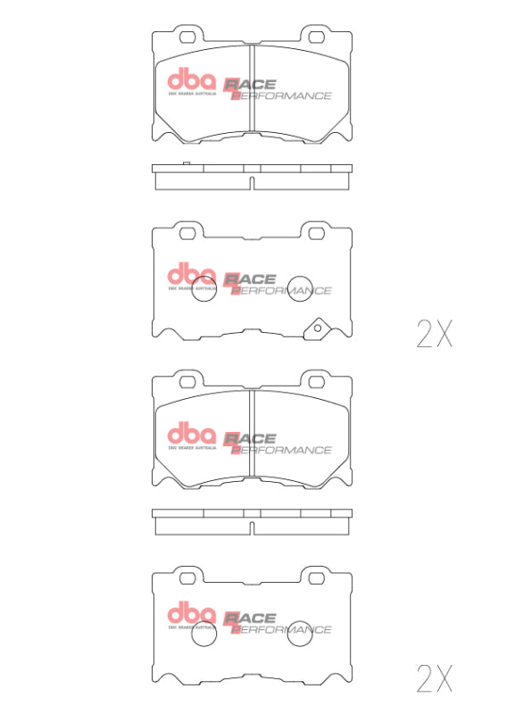 DBA 2023+ Nissan Z (Z34) RP Performance Front Brake Pads - DB2400RP