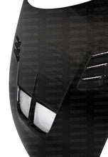 Load image into Gallery viewer, Seibon 09-12 Nissan 370z/Fairlady Z (Z34) BD-style Carbon Fiber Hood - HD0910NS370-BD