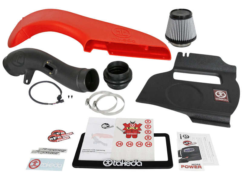 aFe Takeda Stage-2 PRO DRY S Cold Air Intake System 15-18 Subaru WRX H4 2.0L (t) - TA-4305B-1D