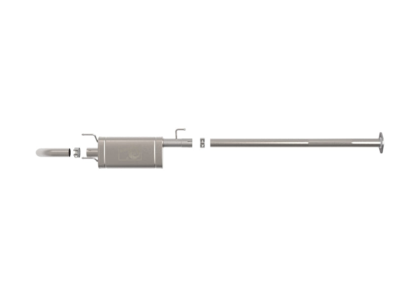 aFe 05-15 Toyota Tacoma V6 4.0L ROCK BASHER 2-1/2in 409SS Cat-Back Hi-Tuck Exhaust System - 49-46090