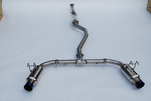 Load image into Gallery viewer, Invidia 2022+ Honda Civic Si (1.5T) 70mm N1 Cat Back Exhaust - Burnt TI Tips - HS22HS4GD1STL