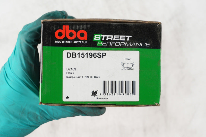DBA 19-22 Ram 1500 (New Body Style) SP Performance Rear Brake Pads - DB15196SP