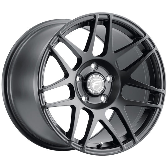 Forgestar F14 17x9 / 5x112 BP / ET35 / 6.4in BS Gloss Black Wheel - F25179044P35