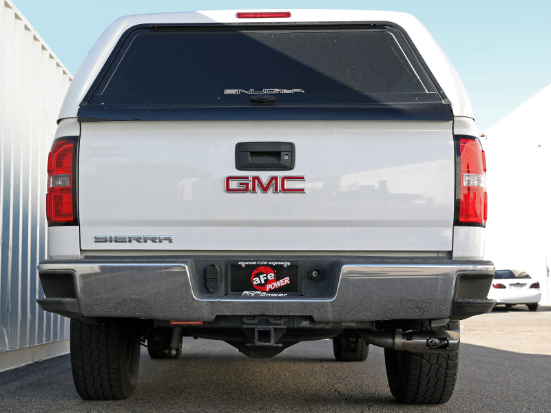 aFe Apollo GT Series 3in 409SS GM Silverado/Sierra 1500 09-18 V6-4.3/V8-4.8/5.3L - Polished - 49-44136-P