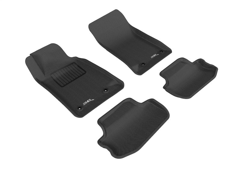3D MAXpider 10-15 Chevrolet Camaro Kagu Black Full Set - L1CH01701509