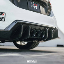 Load image into Gallery viewer, Seibon 2023+ Honda Civic Type R MB-Style Carbon Fiber Rear Diffuser - RD23HDCVR-MB