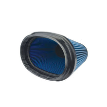 Load image into Gallery viewer, Injen AMSOIL Ea Nanofiber Dry Air Filter - 8 1/2 Oval Filter 9 1/2 Base / 6 1/4 Tall / 8 Top - X-1023-BB