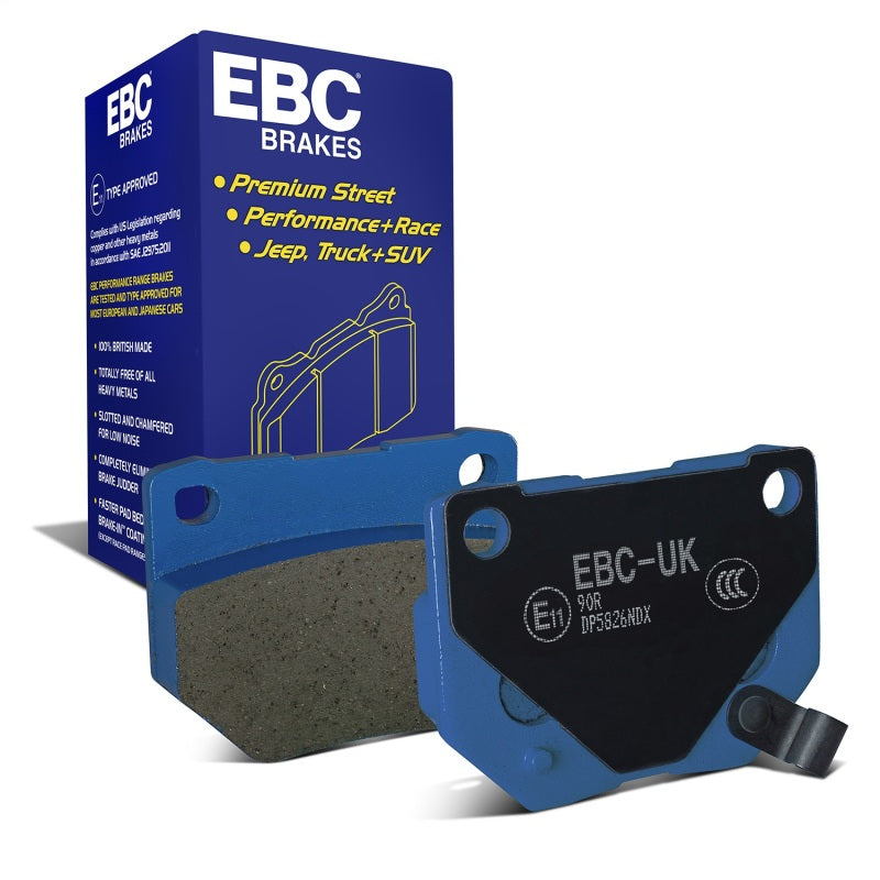 EBC 89-95 Nissan Skyline (R32) 2.6 Twin Turbo GT-R Bluestuff Rear Brake Pads - DP5826NDX