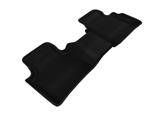 3D MAXpider 2009-2014 Nissan Maxima Kagu 2nd Row Floormats - Black - L1NS03021509