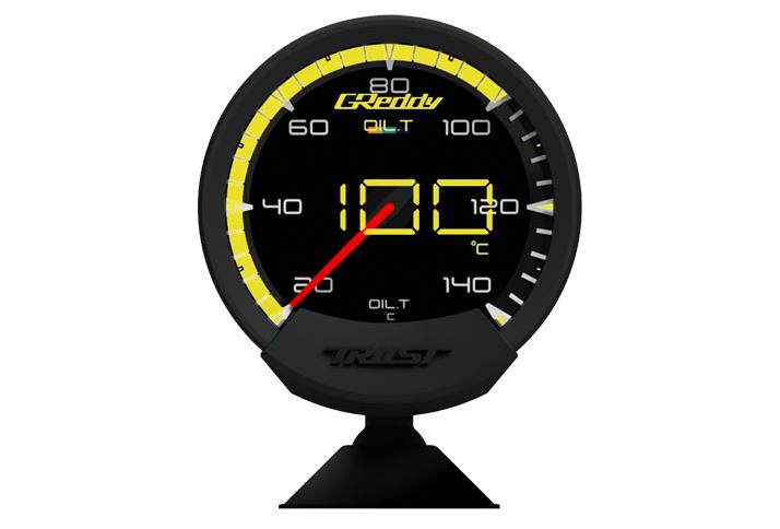 GReddy Sirius Unify Oil Temperature Gauge Set (Sirius Meter w/Oil Temp Sensor Set & Vision Disp) - 16001742