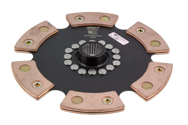 ACT 2002 Honda Civic 6 Pad Rigid Race Disc - 6214010A