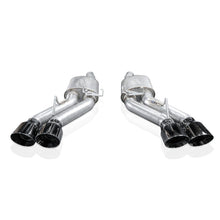 Load image into Gallery viewer, Stainless Works 22-25 Cadillac CT5-V Blackwing Axle Back Exhaust - Black Chrome Tips - CT5V22AB-BC