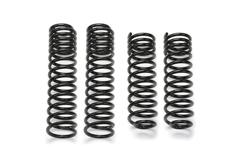 Fabtech 07-18 Jeep JK 4WD 4-Door 5in Front & Rear Long Travel Coil Spring Kit - FTS24154