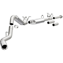 Load image into Gallery viewer, MagnaFlow Stainless Cat-Back Exhaust 2015 Chevy Silverado 2500HD 6.0L P/S Rear Exit 5in - 19026
