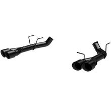 Load image into Gallery viewer, MagnaFlow 13 Ford Mustang Shelby GT500 V8 5.8L Quad Split Rear Exit Stainless Cat Back Perf Exhaust - 15177