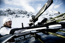 Load image into Gallery viewer, Thule Skiclick Roof Mount Ski Transporter (Fits 1 Pair of Skis) - Black - 729102