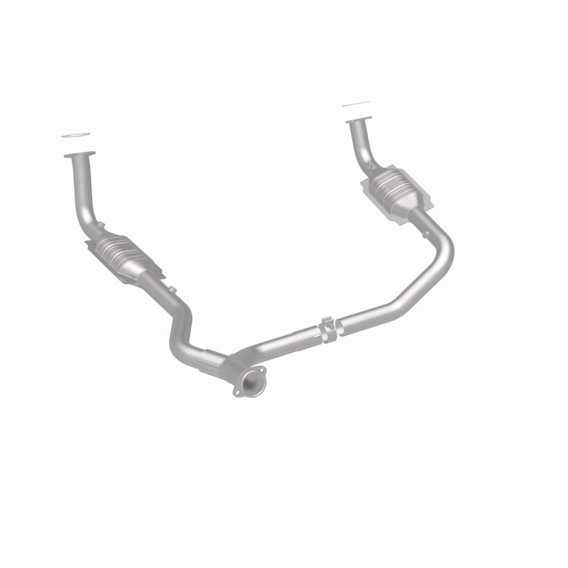 MagnaFlow DF Cat. Conv 95-99 Range Rover 4.0/4.6L GEMS Y-Pipe Assembly *NOT FOR SALE IN CALIFORNIA* - 93694