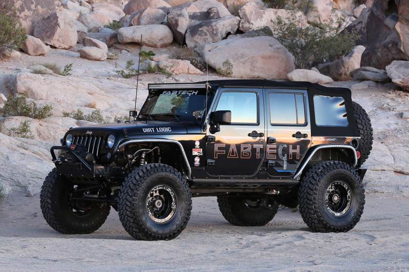 Fabtech 07-18 Jeep JK 5in Crawler C/O Ii w/Dlss 2.5 C/O Resi Fr & Rr - K4080DL