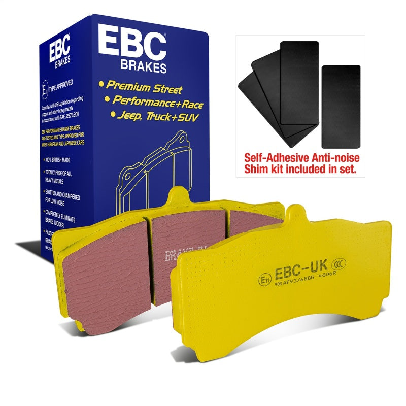 EBC Brakes Yellowstuff Performance Brake Pads - DP4006R
