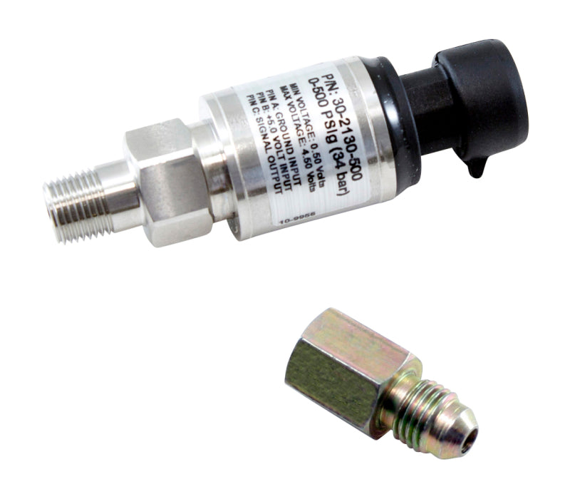 AEM 34 BAR MAP or 500 PSIA Stainless Steel Sensor Kit - 30-2130-500