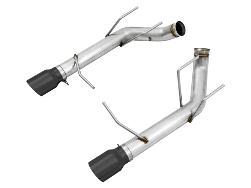 AWE Tuning S197 Mustang GT Axle-Back Exhaust - Track Edition (Diamond Black Tips) - 3020-33044