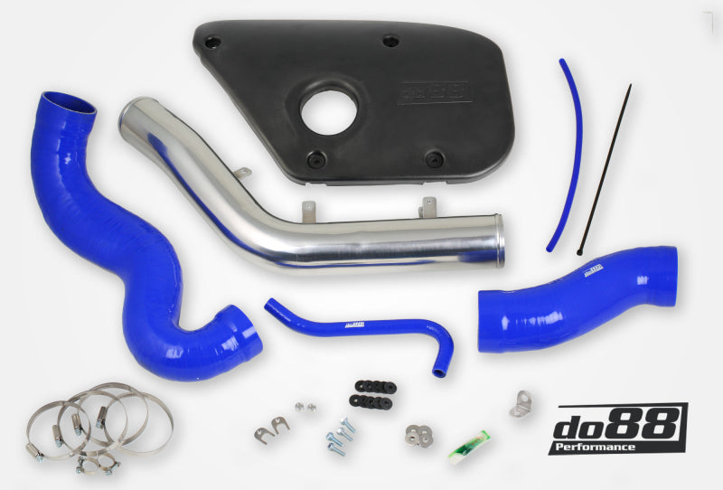 do88 Volvo S60 V60 V70 T6 Inlet Pipe Blue Hoses Plastic cover - IR-120-PE-B