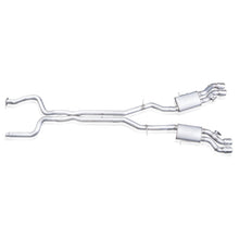 Load image into Gallery viewer, Stainless Works 2016-18 Cadillac CTS-V Sedan Catback System Resonated X-Pipe Dual-Mode Mufflers - CTSV16CB
