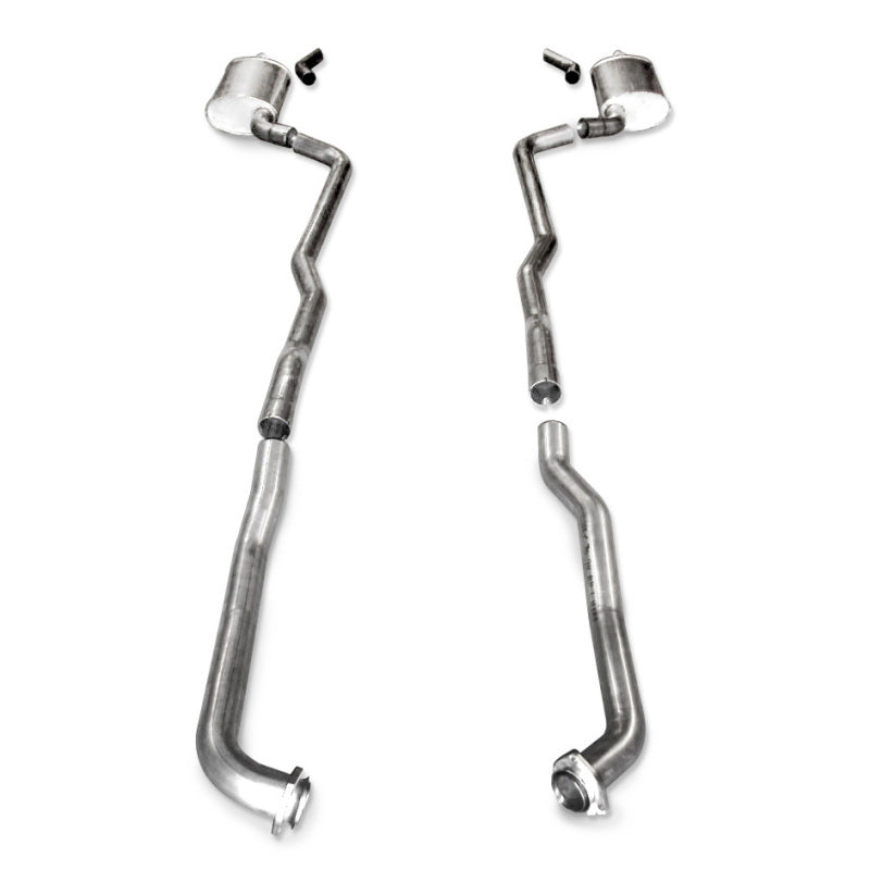 Stainless Works 1968-72 Corvette Exhaust SB 2-1/2in Factory Connect - V6813100S