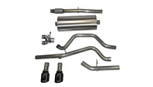 Load image into Gallery viewer, Corsa 2014-2019 C Sierra/Chevy Silv 1500 Crew Cab/Short Bed 5.3L V8 Black Sport Dual Rear CB Exhaust - 14869BLK