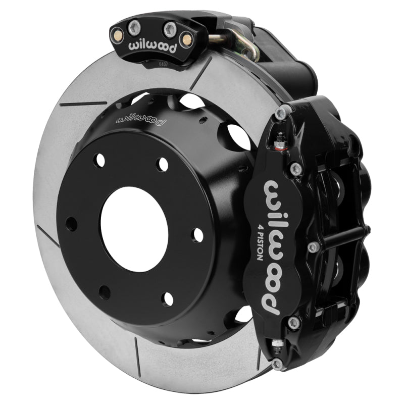 Wilwood kit rear EPB FNSL4R big ford new style 2.50 offset 12.88 rotor GT 6 lug - 140-18152
