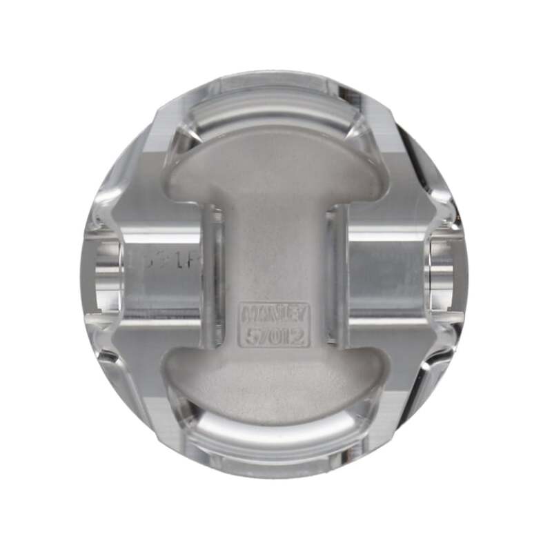Manley Mitsubishi 4B11 86.5mm Bore 10.0:1 CR -3.5cc Dish Turbo Tuff Piston Set w/ Rings - 624305CE-4