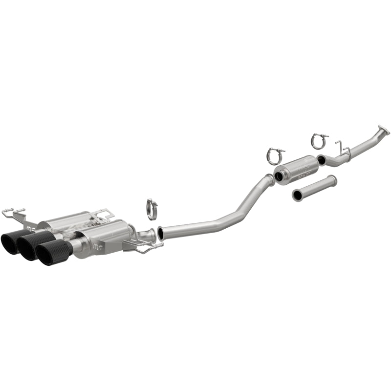 MagnaFlow 2023+ Honda Civic Type R SPEQ Series Cat-Back Perf Exhaust System w/ CF Tips - 19708
