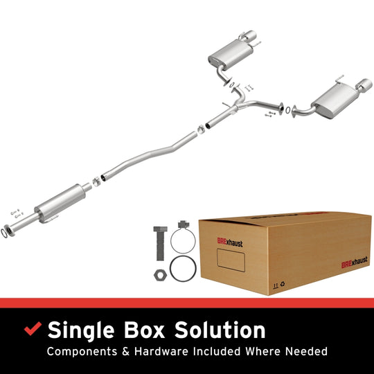 BRExhaust Exhaust Kit - 13-16 Lexus ES350 3.5L - 106-0827