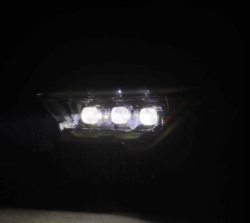 AlphaRex 2024 Toyota Tacoma NOVA-Series Projector Headlights (Pair) - Alpha-Black w/Activation Light - 880326
