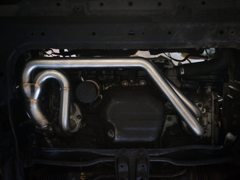 aFe Power Twisted Steel Long Tube Header 02-19 Subaru Impreza WRX/STI/Legacy (Unequal Length) - 48-36803