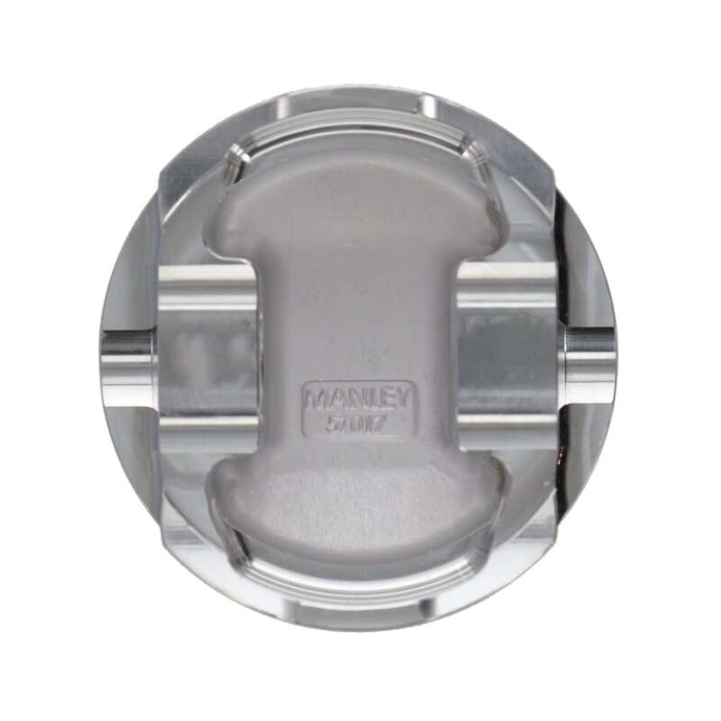 Manley 90-94 Eclipse (6 Bolt 4G63T) 86mm +1mm Over Bore 9.0:1 Dish Piston Set w/ Rings - 605110C-4