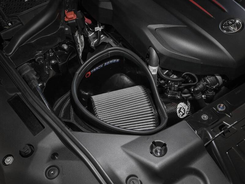 aFe 20-21 BMW Z4 M40i (G29) L6-3L (t) B58 Track Series Carbon Fiber Intake System w/Pro DRY S Filter - 57-10017D