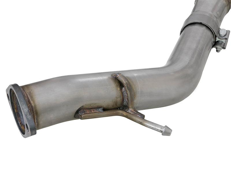 aFe Takeda 3-2.5in 304SS Axle-Back Exh Sys w/Blue Flame Tip 2018 Hyundai Elantra GT Sport I4-1.6L(t) - 49-37002-1L