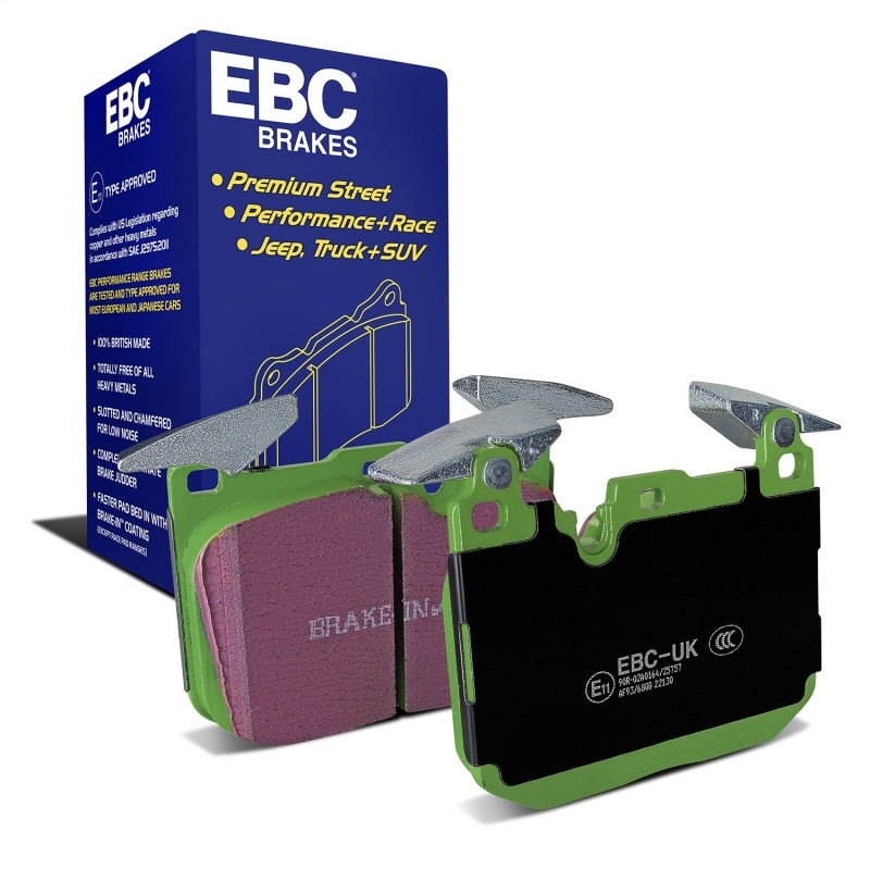 EBC 14+ BMW 228 Coupe 2.0 Turbo Brembo calipers Greenstuff Front Brake Pads - DP22130