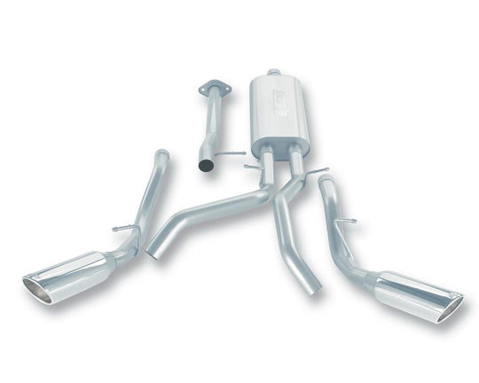Borla 09-12 Chevrolet Silverado / 09-12 GMC Sierra 1500 WT/SLE/LT 4.8L/5.3L/6.0L SS Catback Exhaust - 140342
