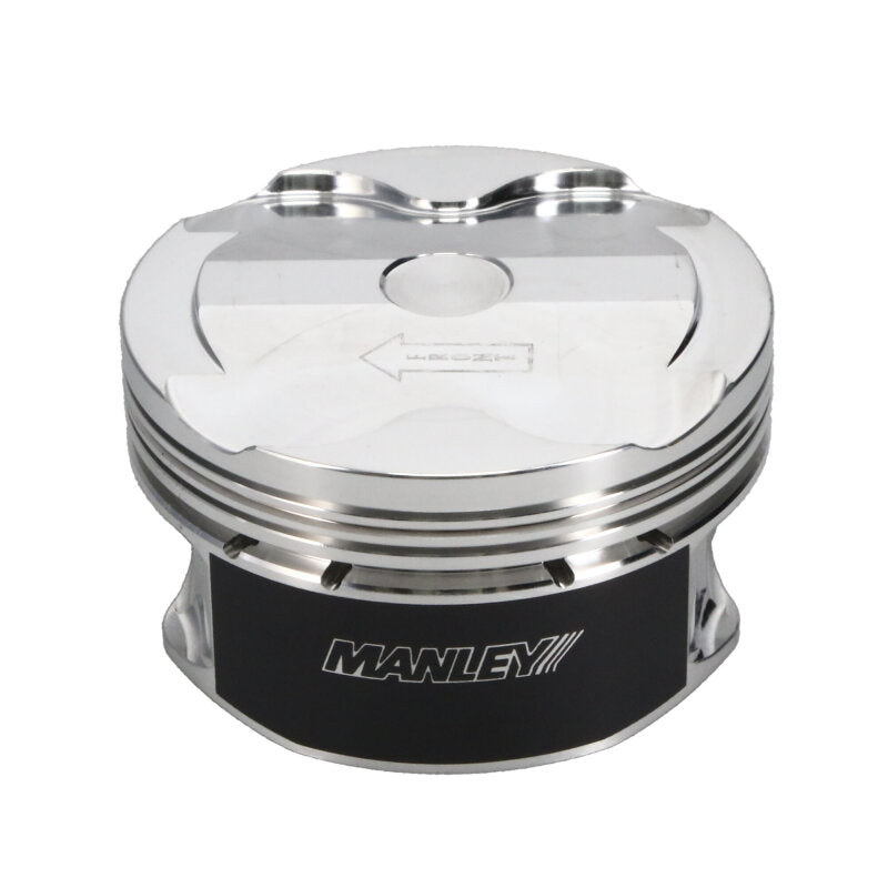 Manley 2018+ Ford Coyote 5.0L DOHC +1cc Dish 3.662in Bore 11:1 CR Platinum Piston - Single - 595800C-1