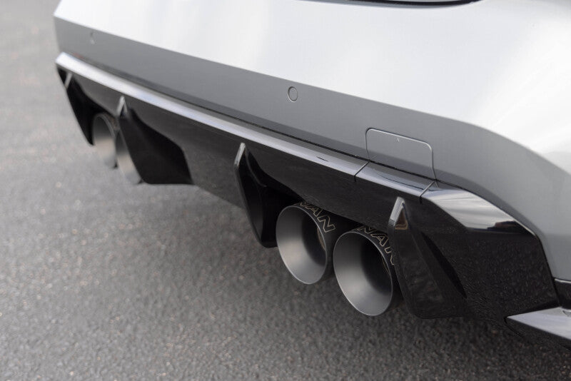 Dinan 21-27 BMW M3/M4 (G80/G82/G83) Valved Axleback Exhaust System - Black Tips - D660-0093-BLK