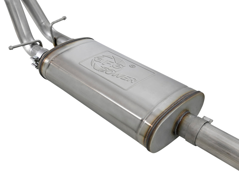 aFe Vulcan Series 3in 304SS Exhaust Cat-Back w/ OE Tips 2019 GM Silverado / Sierra 1500 V8-5.3L - 49-34103