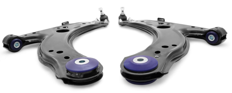 SuperPro 99-06 VW Golf (not R32)/99-05 Jetta Front Lower Control Arm Set w/SuperPro Bushings - TRC1075