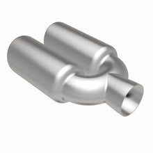 Load image into Gallery viewer, MagnaFlow Tip 1-Pk Dual Rnd DW 3x10 2.25ID - 35168